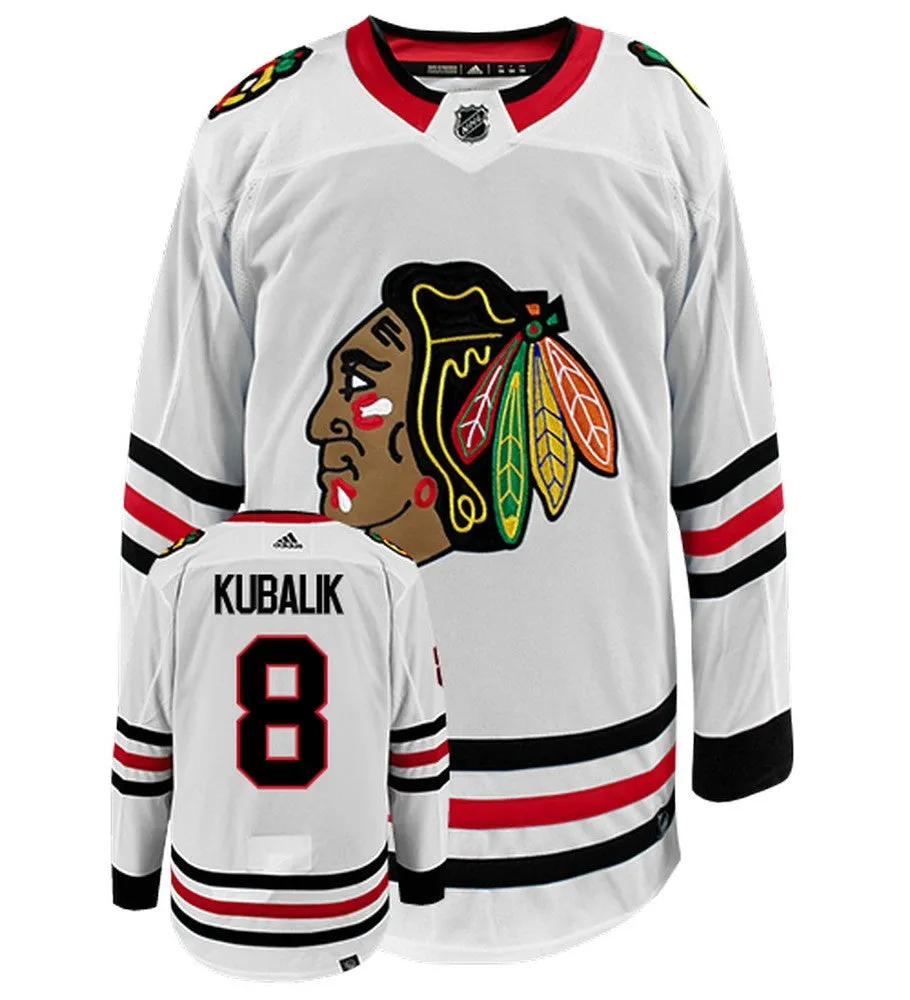 Dominik Kubalik Chicago Blackhawks Adidas Primegreen Authentic NHL Hockey Jersey     