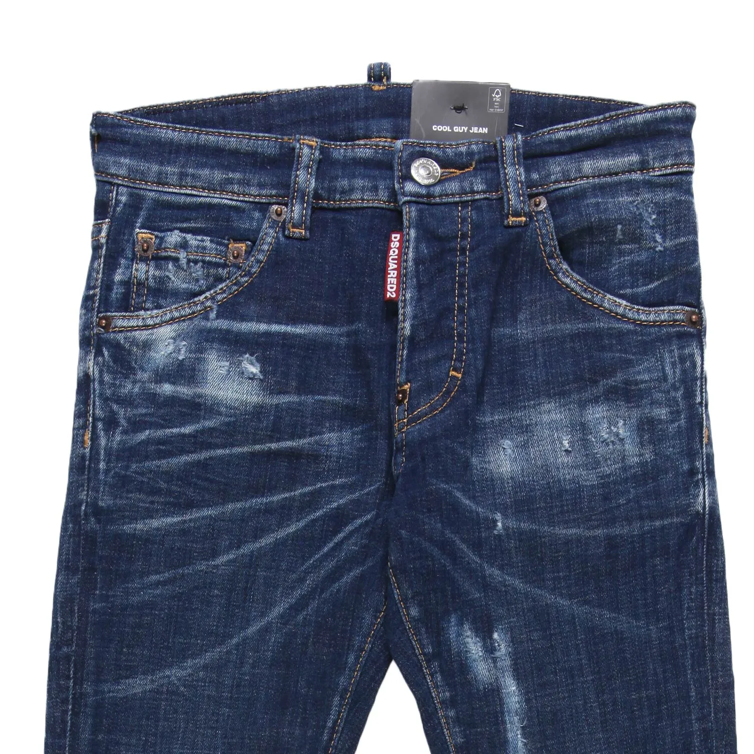 Dsquared2 Cool Guy Jean Blue Jeans For Kids And Teens