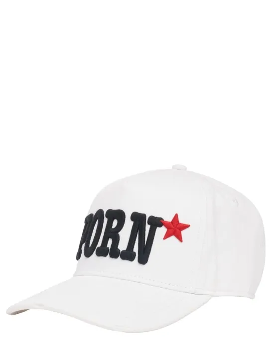 Dsquared2   Porn* cotton baseball cap 