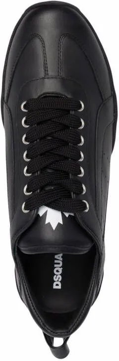 DSQUARED2 round-toe lace-up sneakers Black