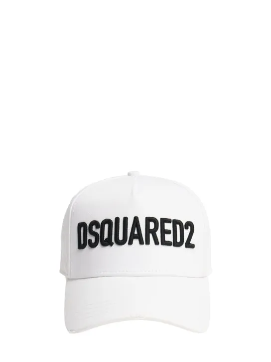 Dsquared2   Technicolor cotton baseball cap 