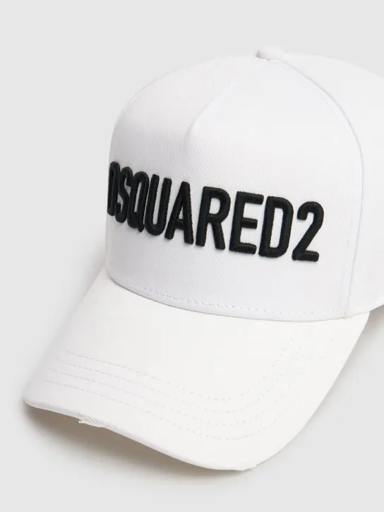 Dsquared2   Technicolor cotton baseball cap 