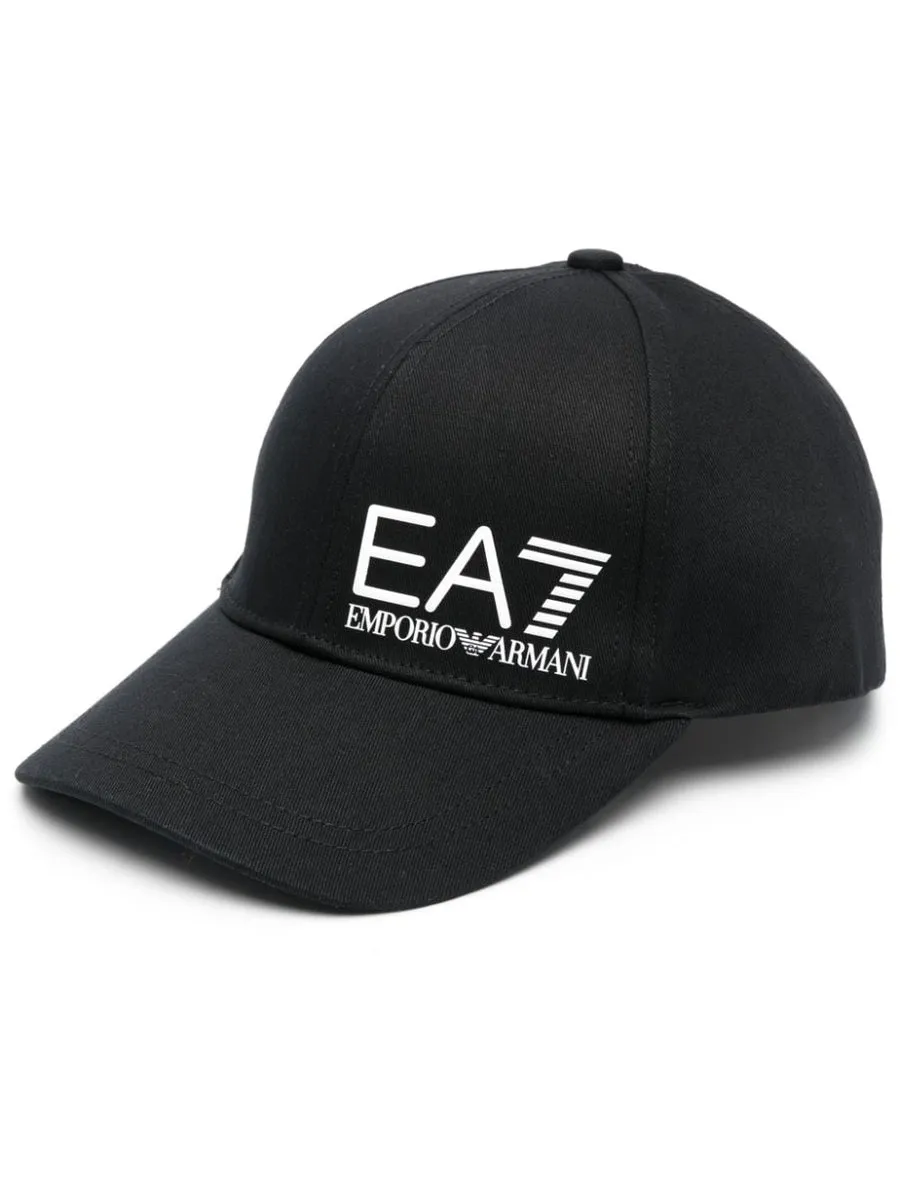 Ea7    Ea7 Logo Cotton Baseball Cap