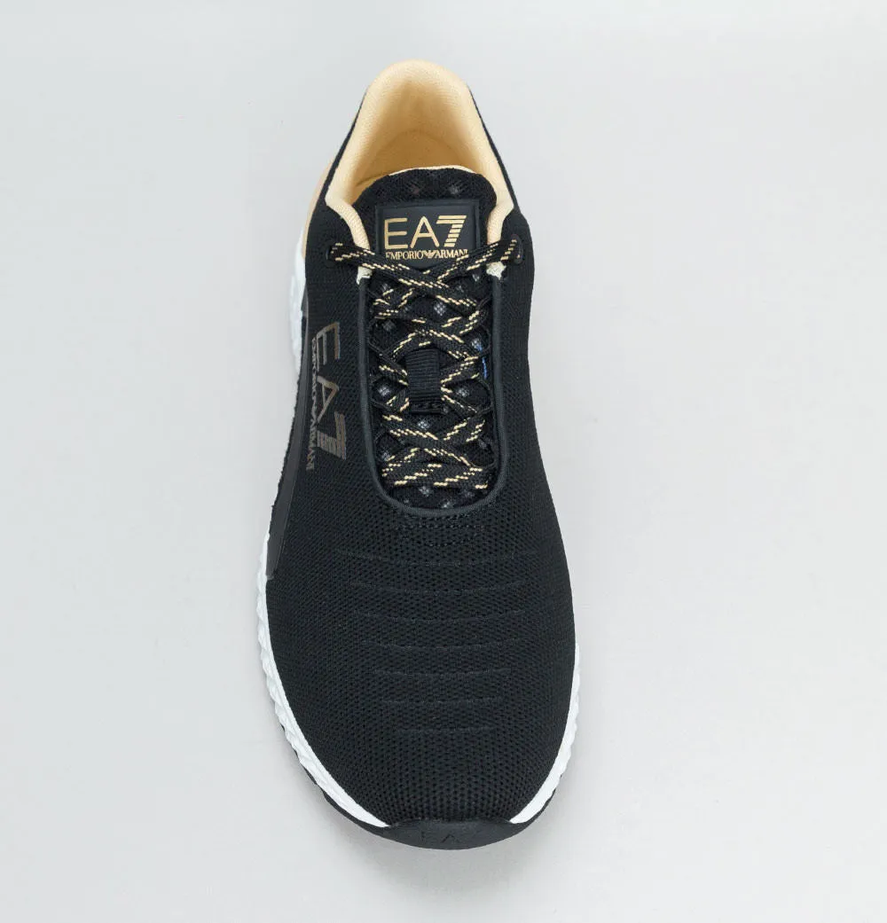 EA7 Emporio Armani Spirit C2 Runner Trainers Black/Gold