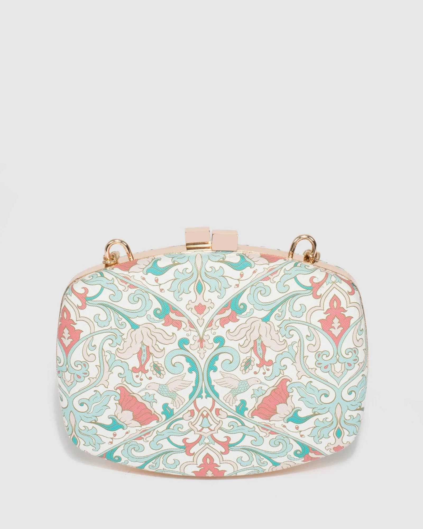 Eden Print Clutch Bag