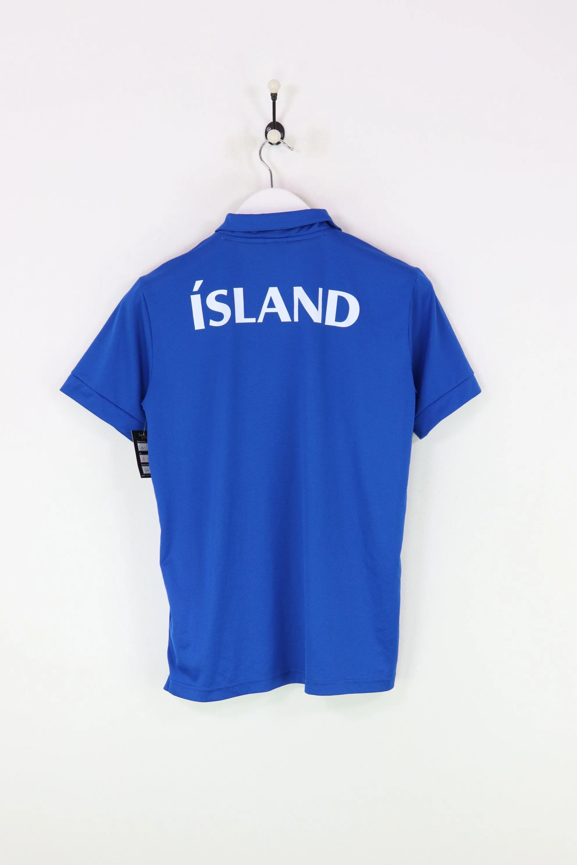 Errea Iceland Football Shirt Blue Small