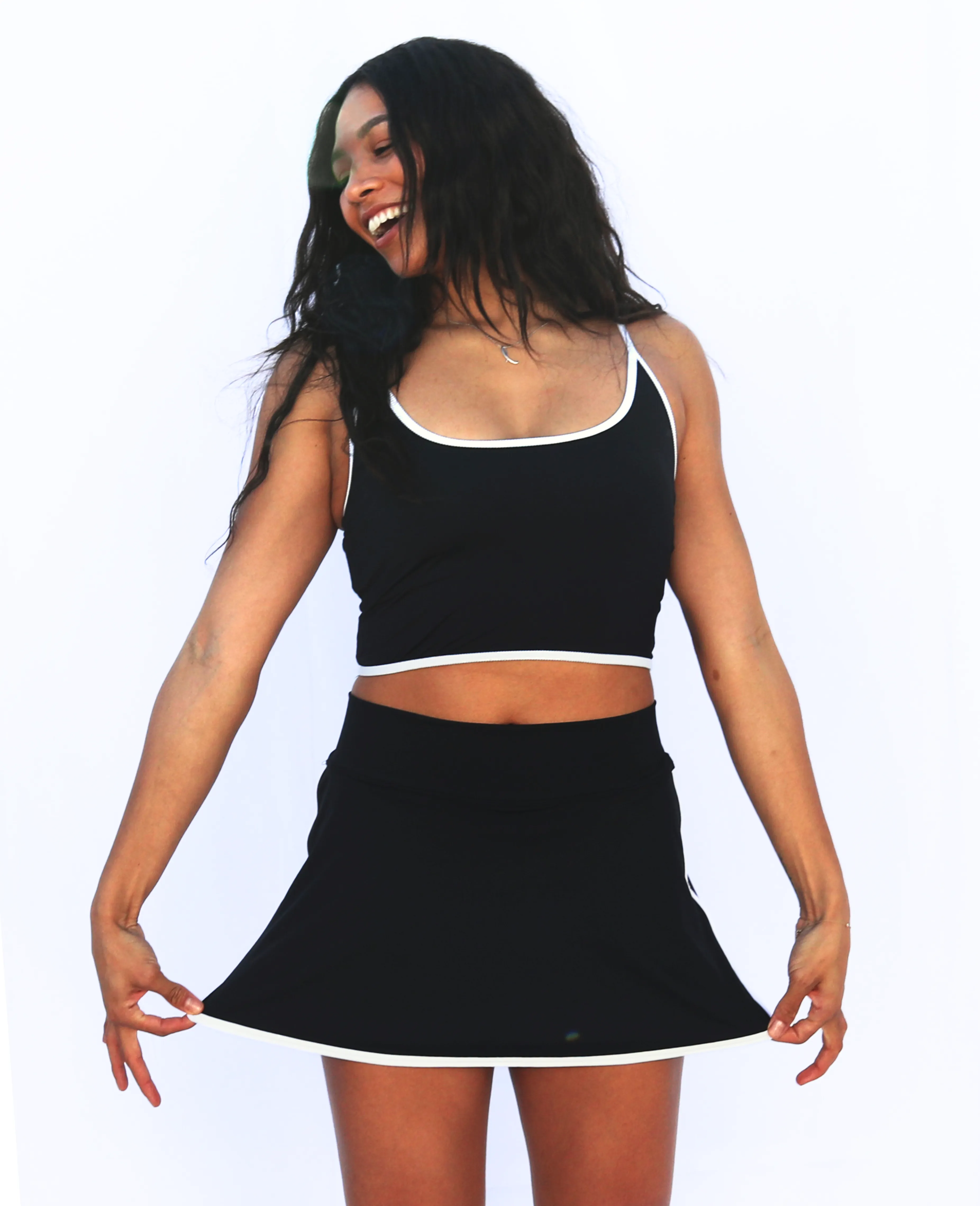 Everyday Tennis Skirt - Black