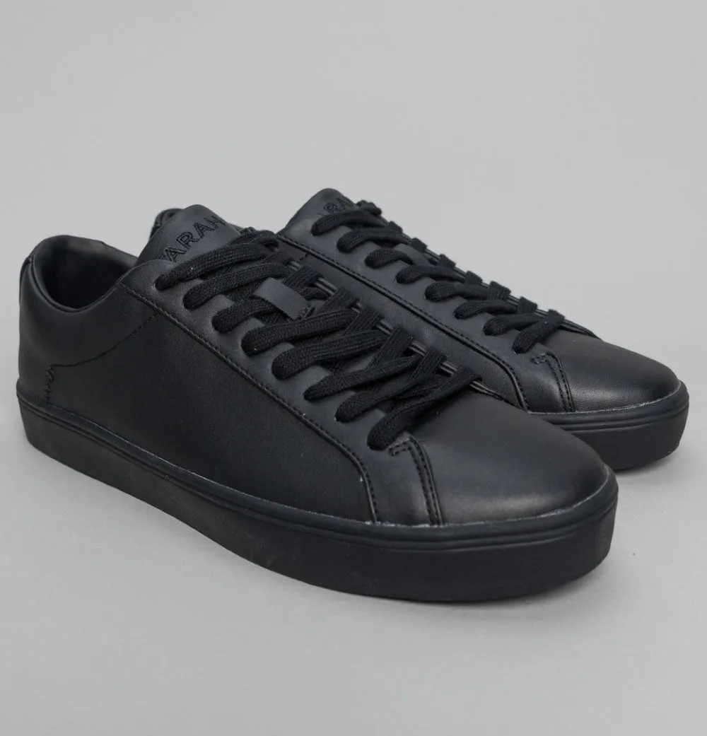 Farah Rigby Cupsole Trainers Black Mono