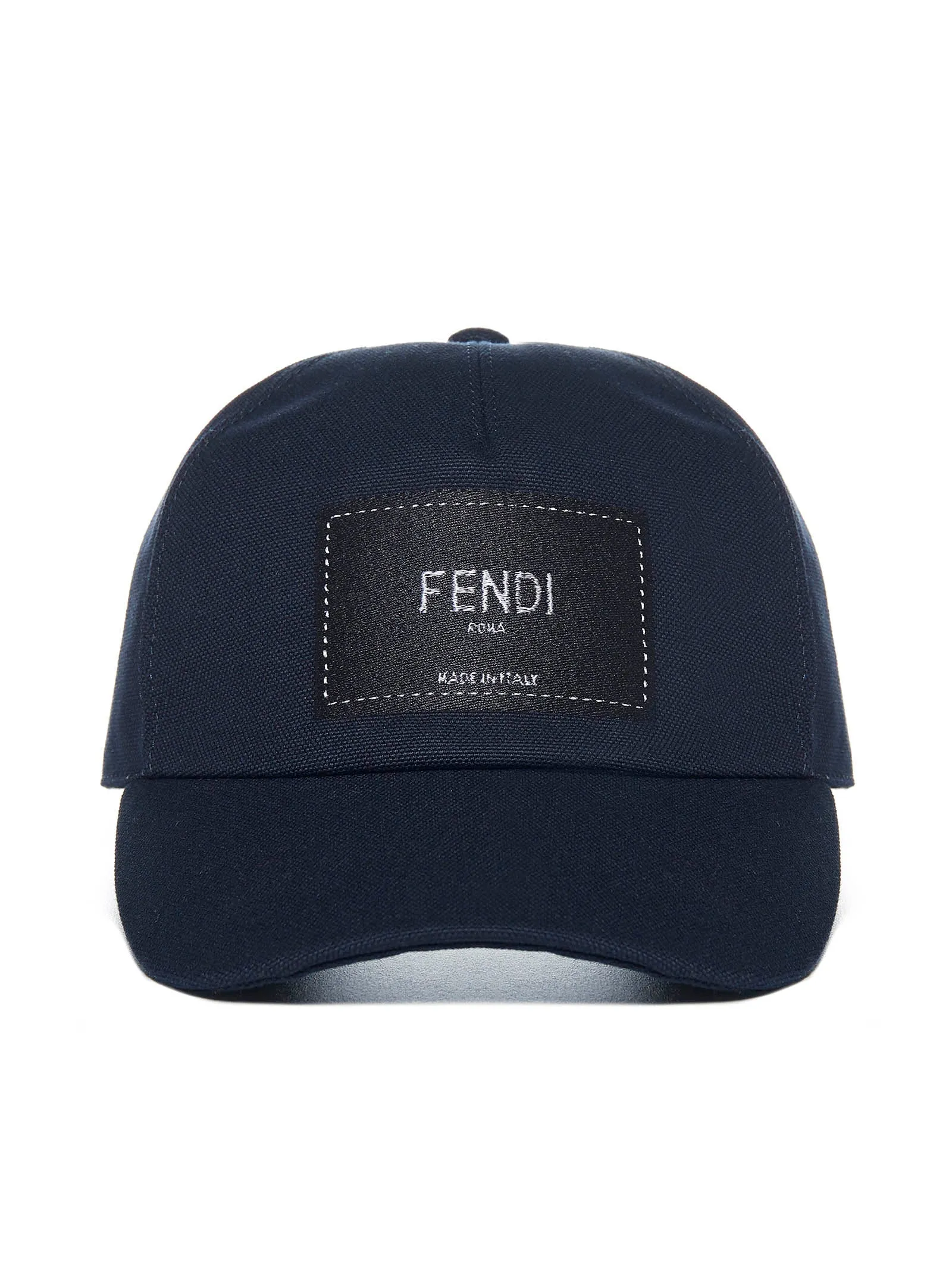 Fendi Logo Patch Baseball Cap