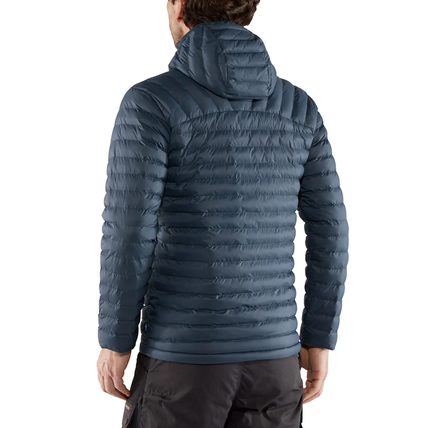 Fj\u00e4llr\u00e4ven - Expedition L\u00e4tt Hoodie Insulating Jacket Men navy