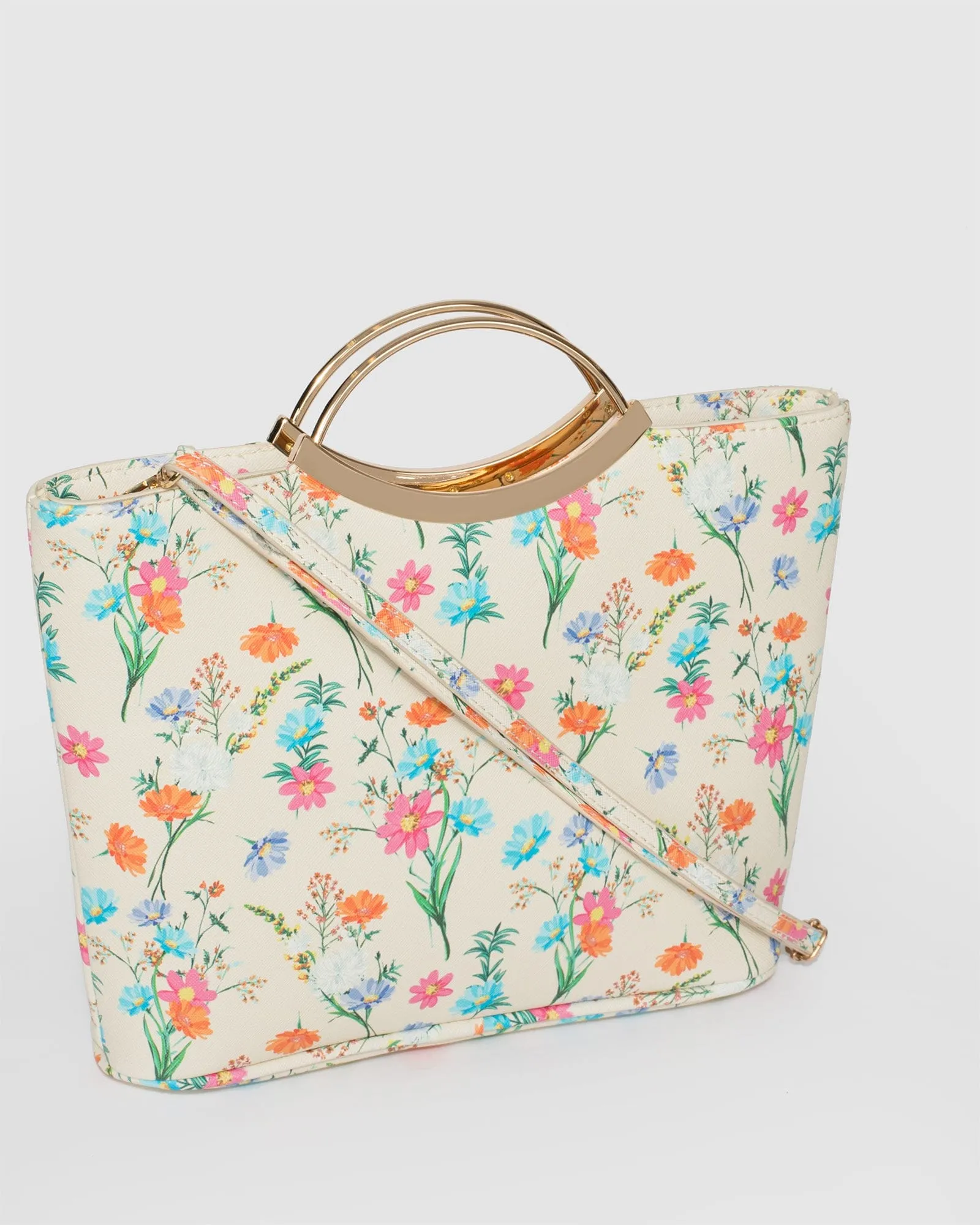 Flower Print Jessie Clutch Bag