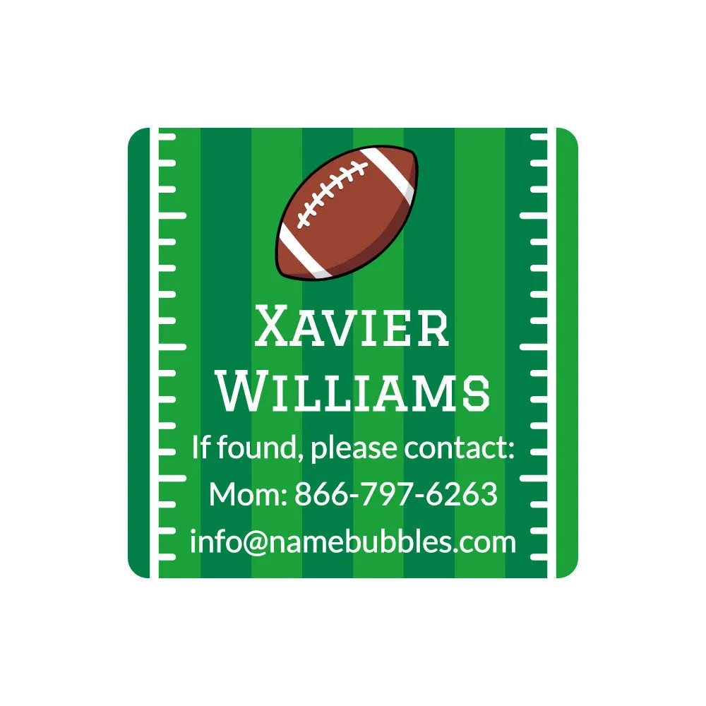 Football Contact Labels