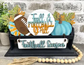 Football Season DIY Wagon/ Shelf Insert