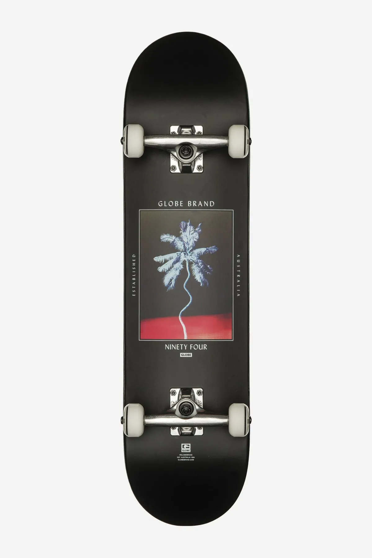 G1 Palm Off - Black - 8.0 Complete Skateboard