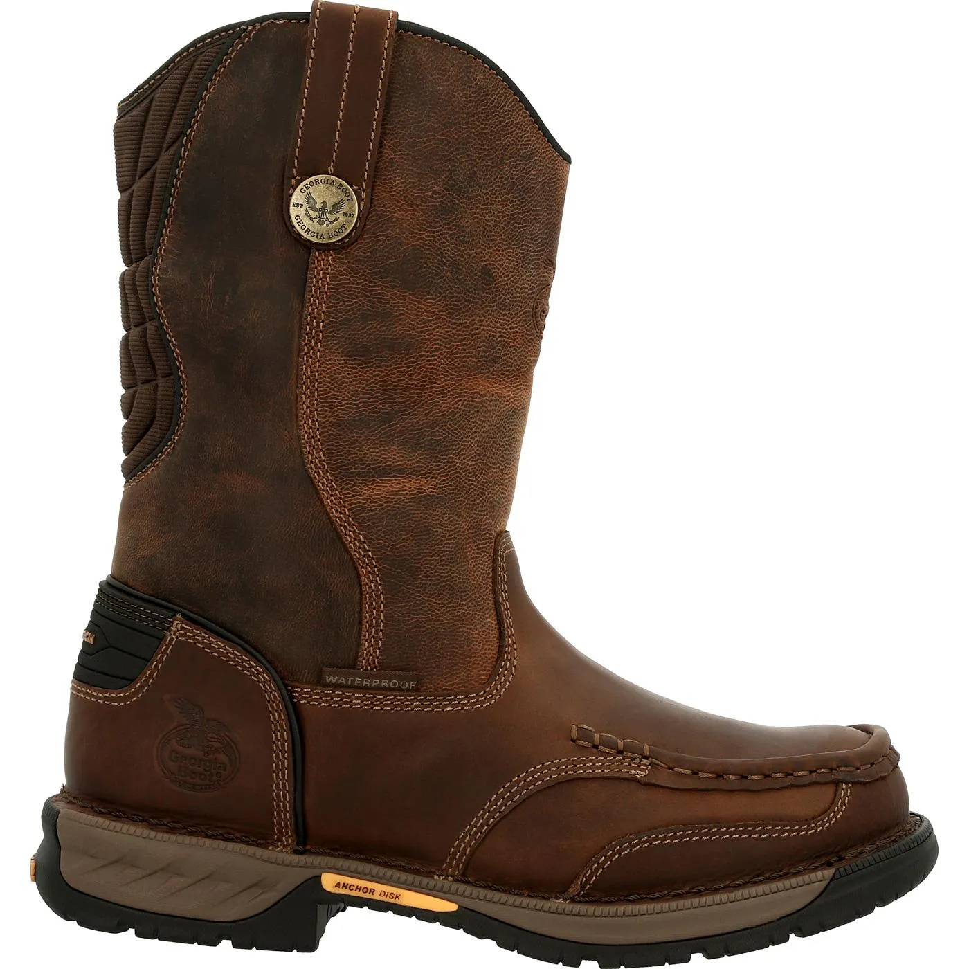 Georgia Boot Athens 360 Steel Toe Waterproof Pull-on Work Boot