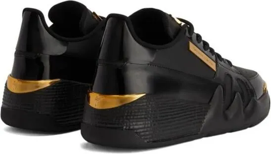 Giuseppe Zanotti Talon chunky leather sneakers Black