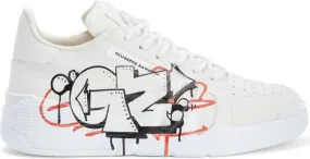 Giuseppe Zanotti Talon graffiti print sneakers White