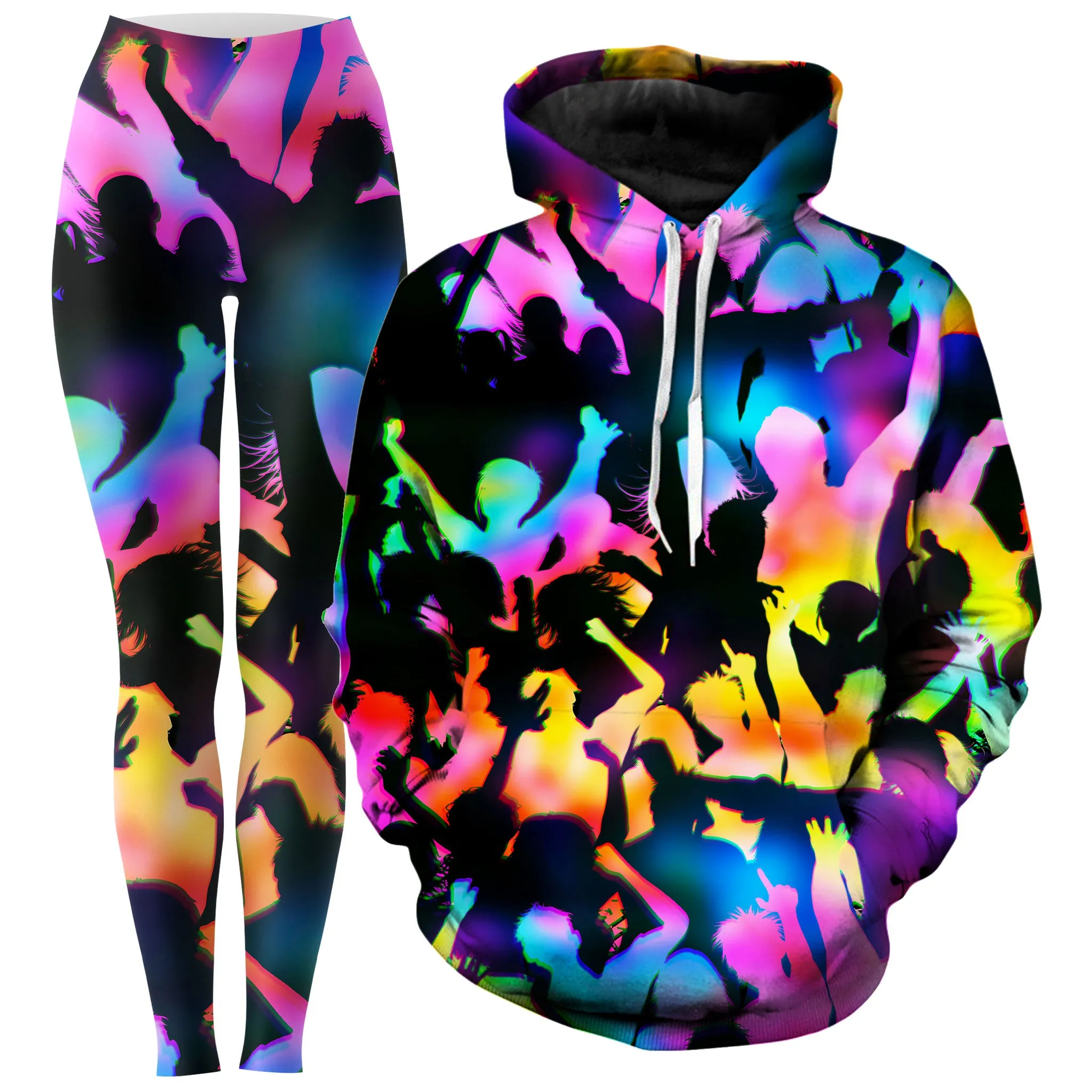 Good Vibes Hoodie and Leggings Combo