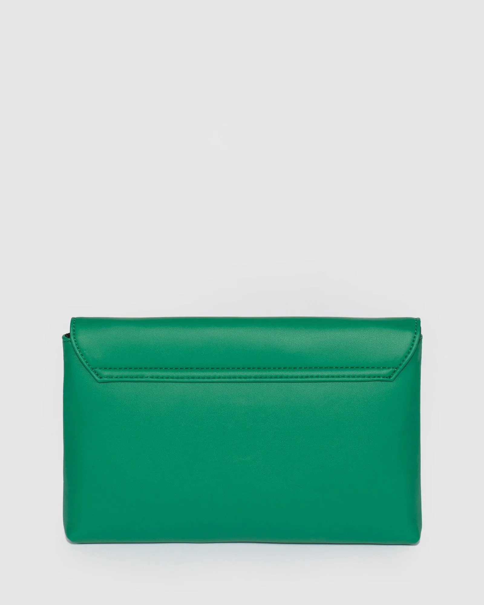 Green Lavanya Fold Over Clutch Bag