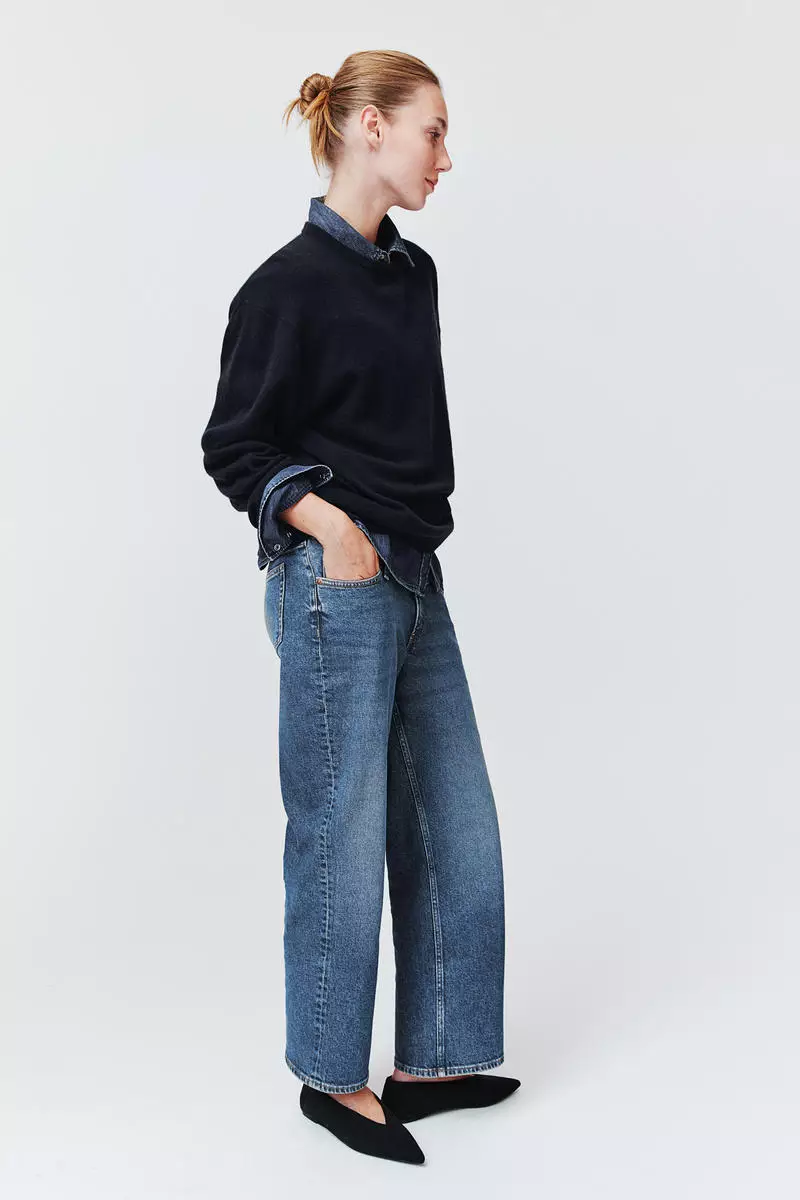 H&M MAMA Before & After Straight Low Ankle Jeans