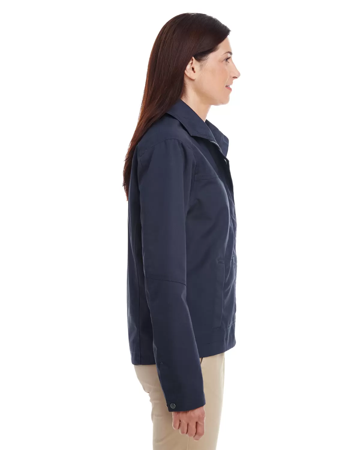 Harriton M705W Ladies' Auxiliary Canvas Work Jacket SKU: M705W