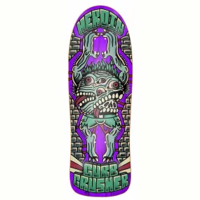 Heroin Skateboards Curb Crusher x Crawe Skateboard Deck 10.25