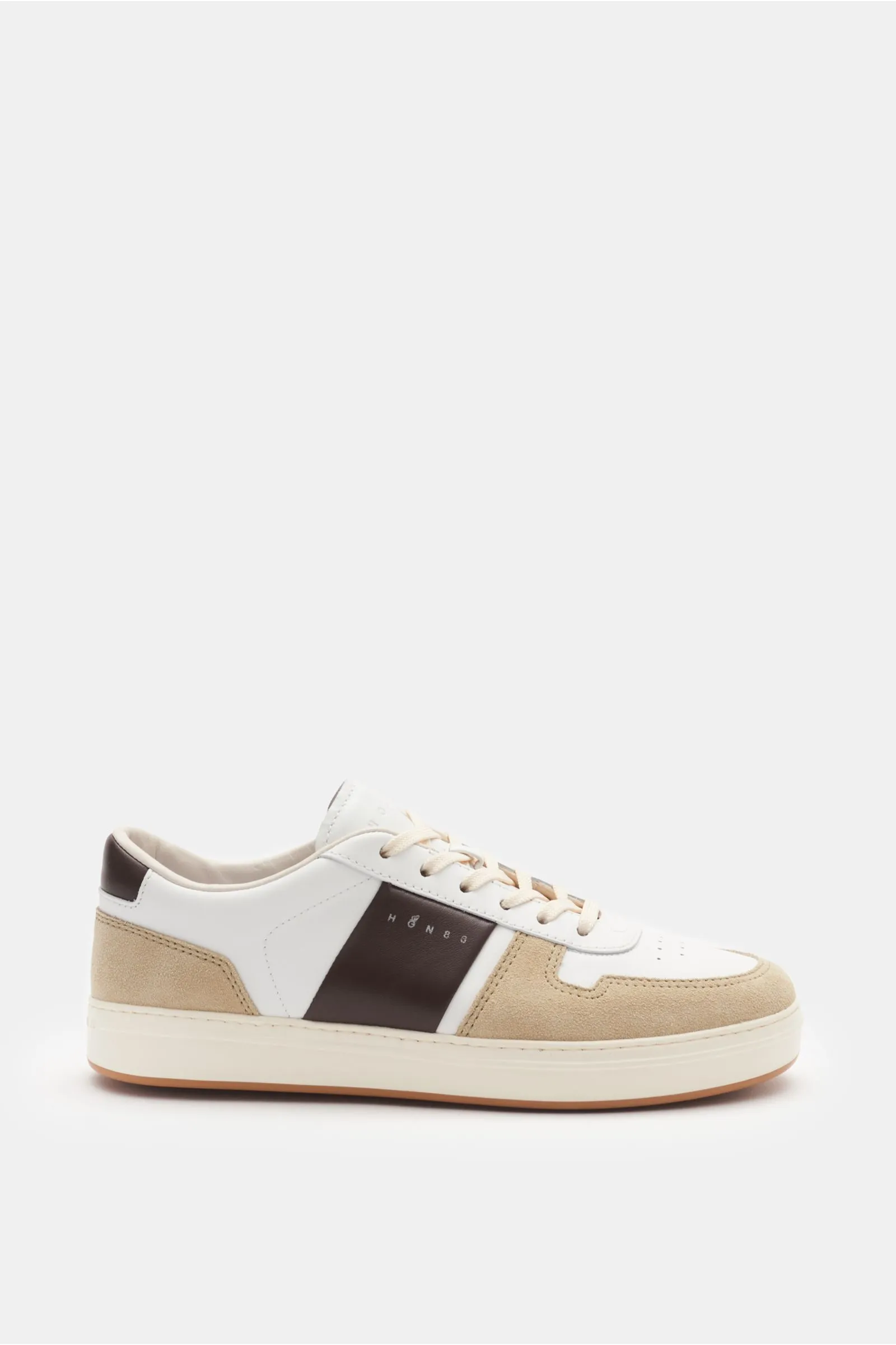 HOGAN sneakers off-white/beige/dark brown