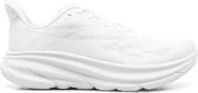 HOKA low-top chunky-sole sneakers White