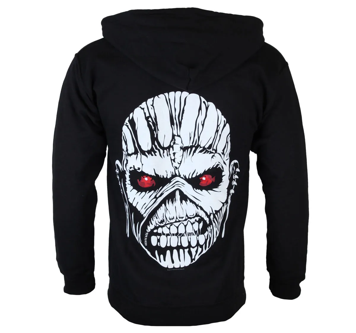 hoodie men's Iron Maiden - Eddie Axe White - ROCK OFF - IMHOOD05MB  -  Metal-shop