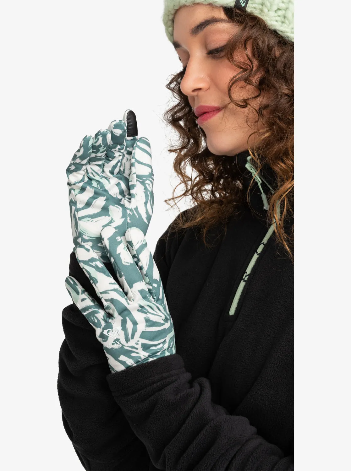 Hydrosmart Snowboard/Ski Glove Liner - Dark Forest Wild