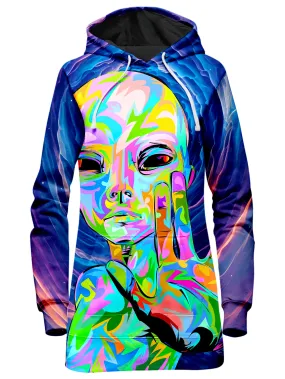 I Come in Peace Hoodie Dress