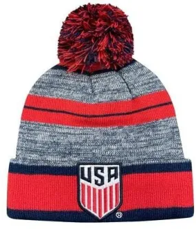 Icon Sports U.S. Soccer USMNT Youth Pom Beanie | USSF48BN-2