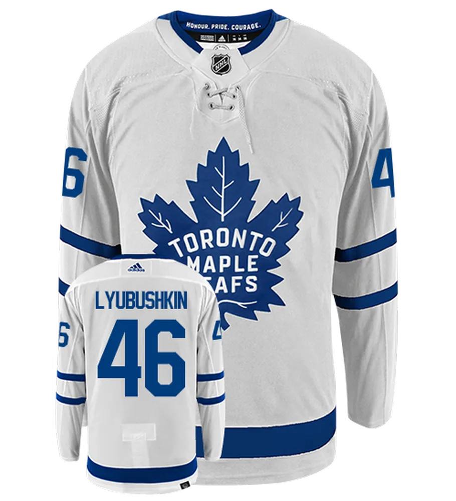 Ilya Lybushkin Toronto Maple Leafs Adidas Primegreen Authentic NHL Hockey Jersey     