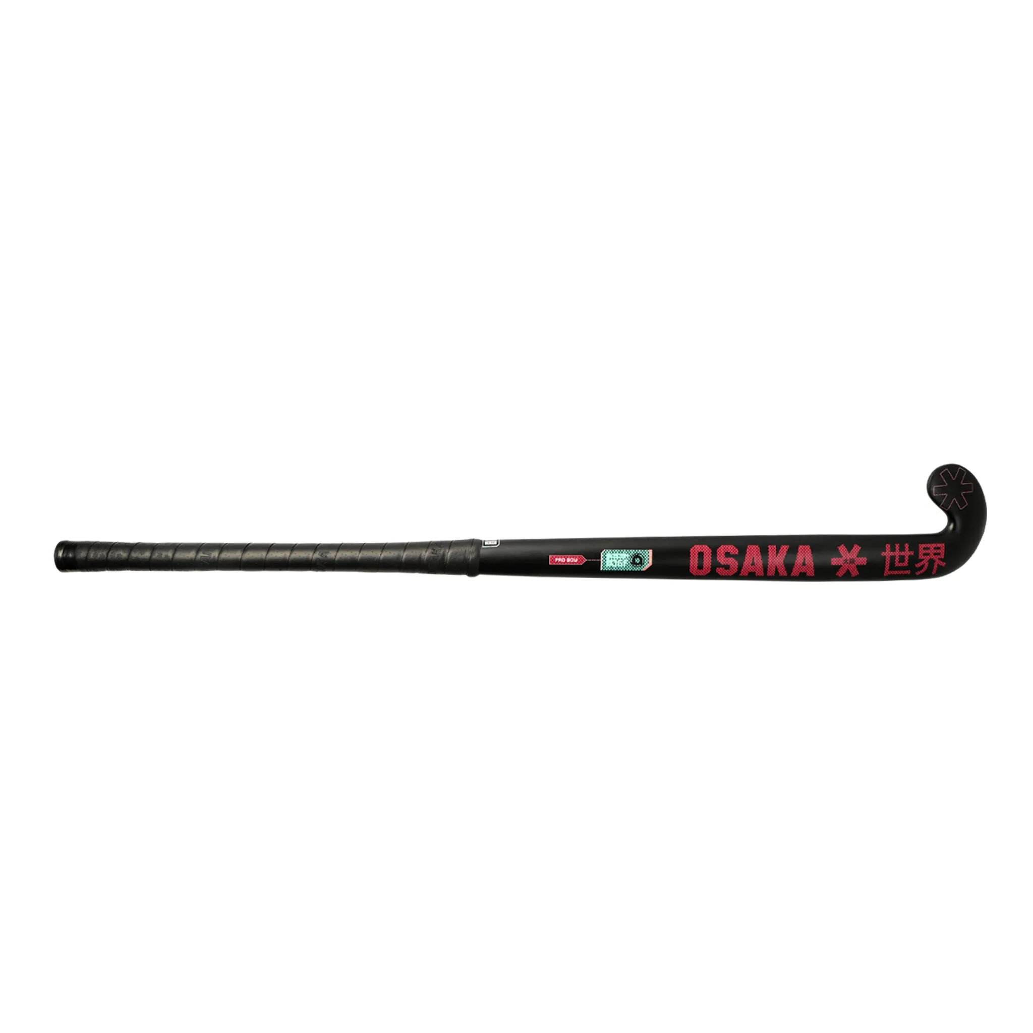 Indoor Vision GF - Pro Bow - Black - Red Hockey Stick