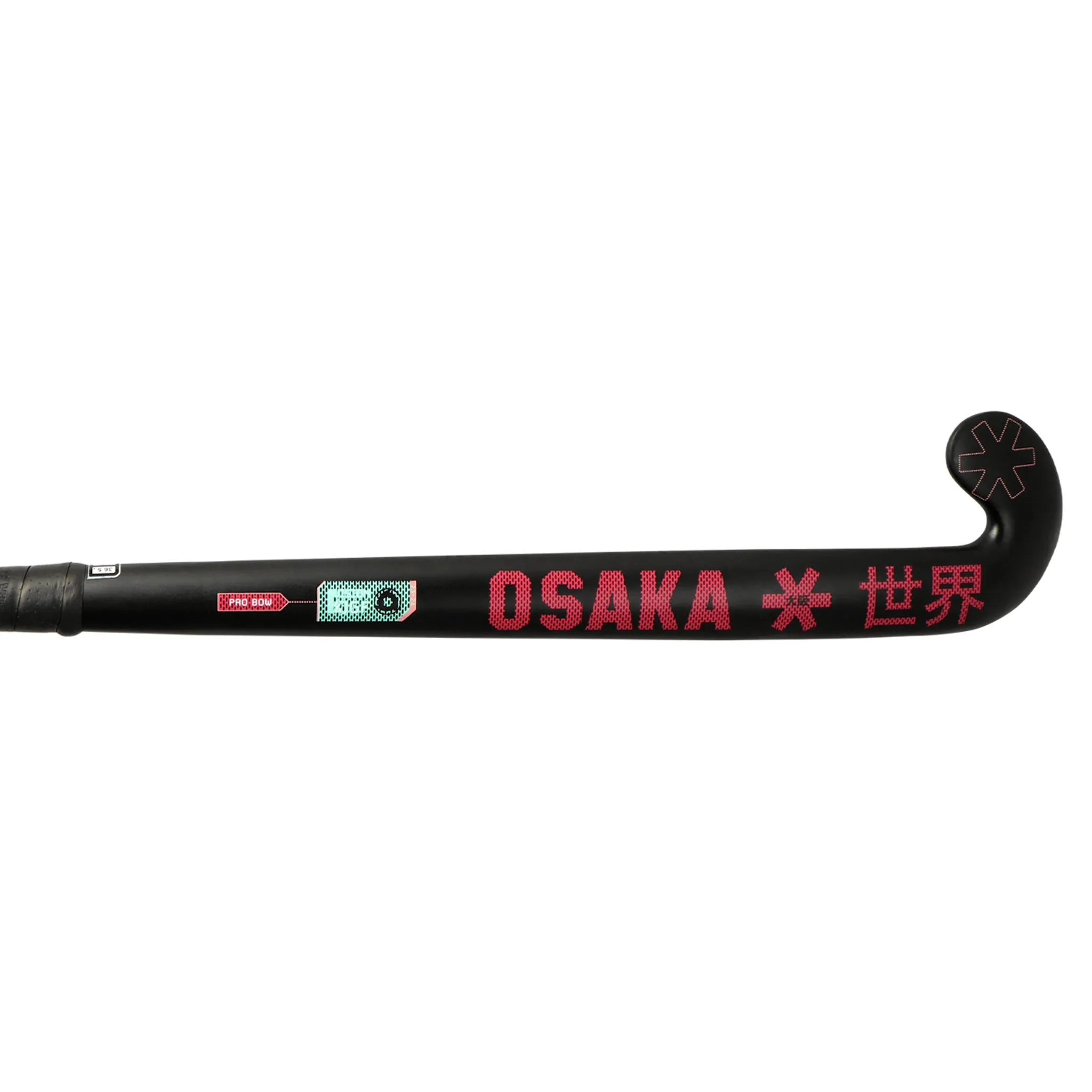 Indoor Vision GF - Pro Bow - Black - Red Hockey Stick