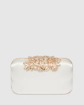 Ivory Devyn Clutch Bag