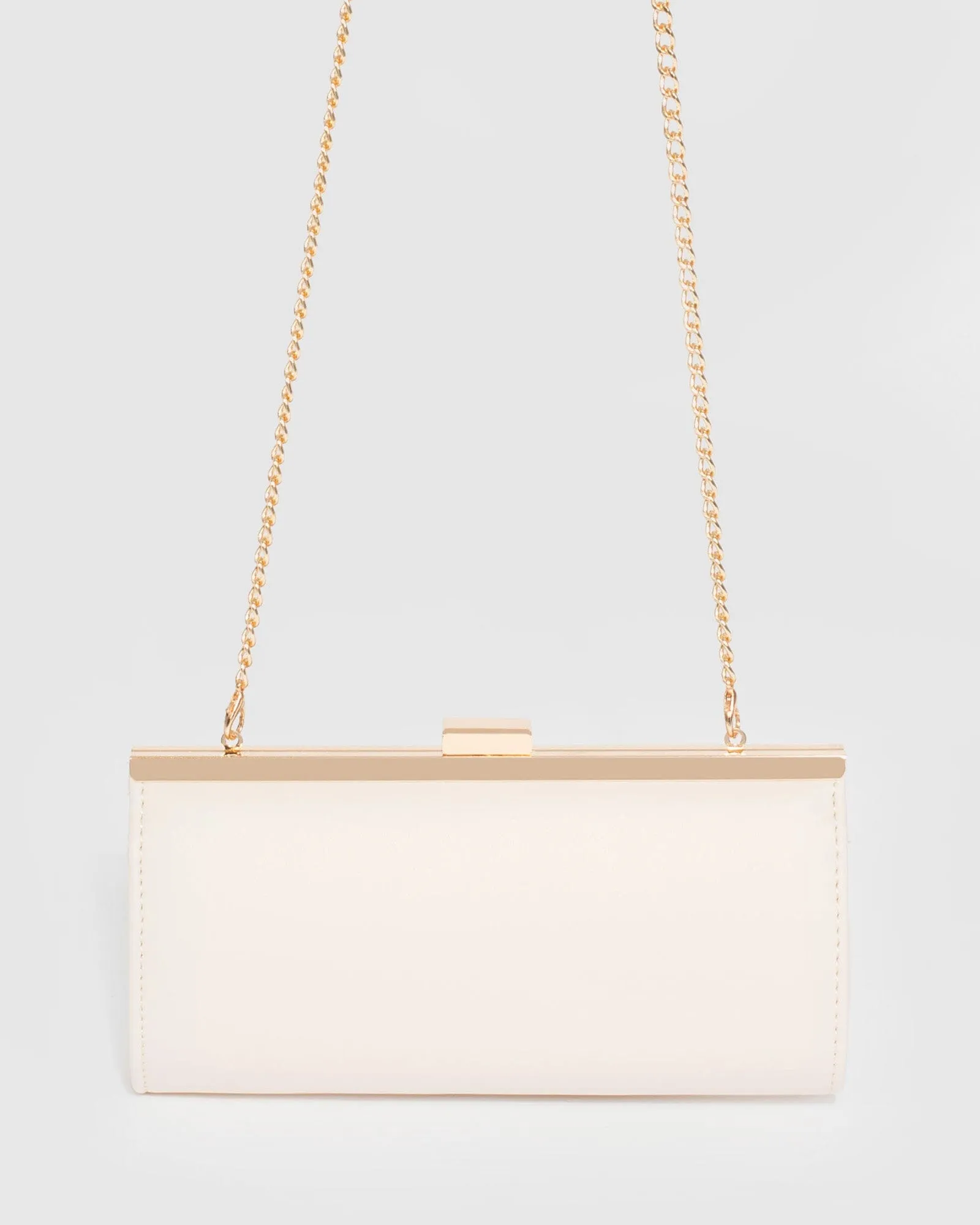 Ivory Liza Clutch Bag