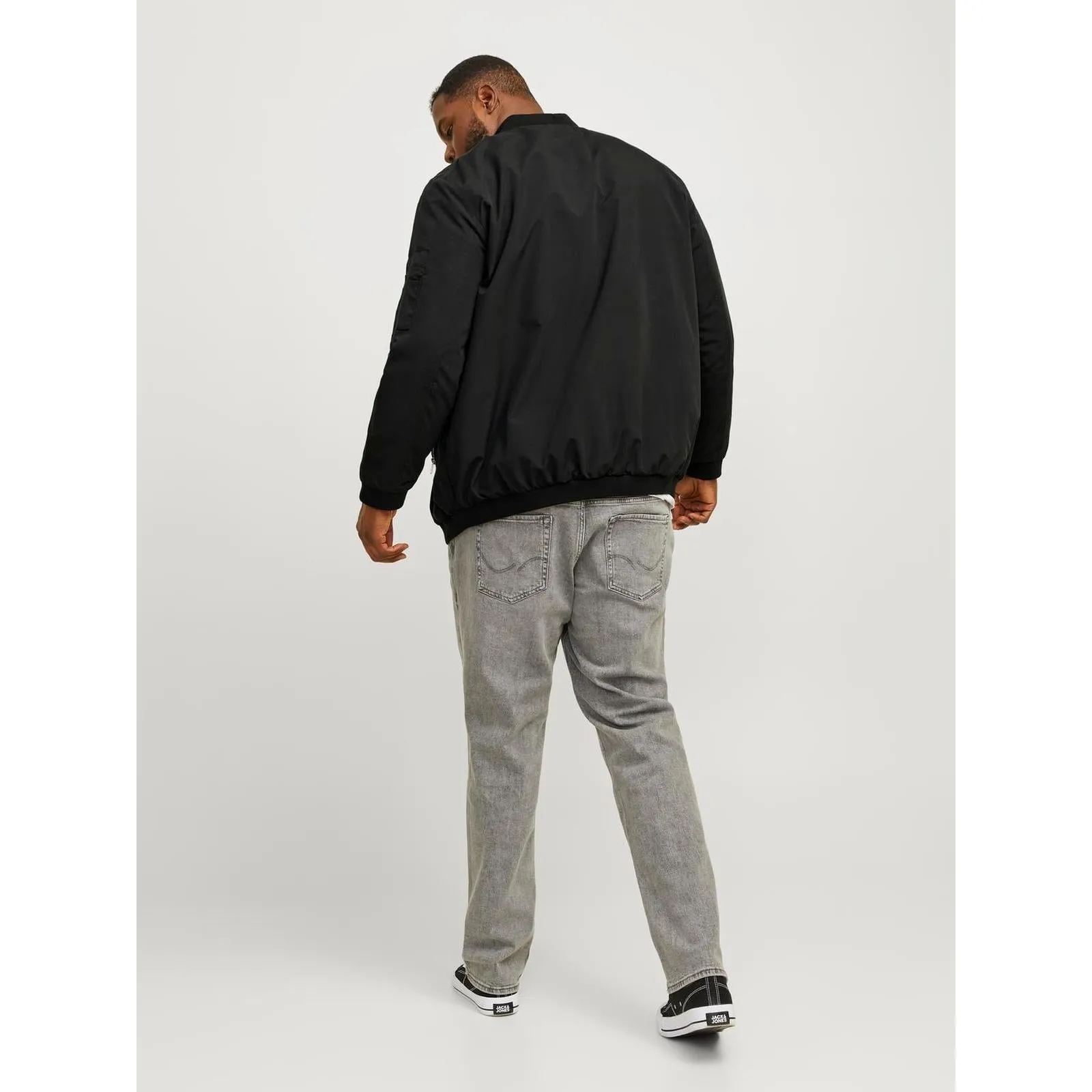 Jack & Jones Mens RuSh Big & Tall Bomber Jacket