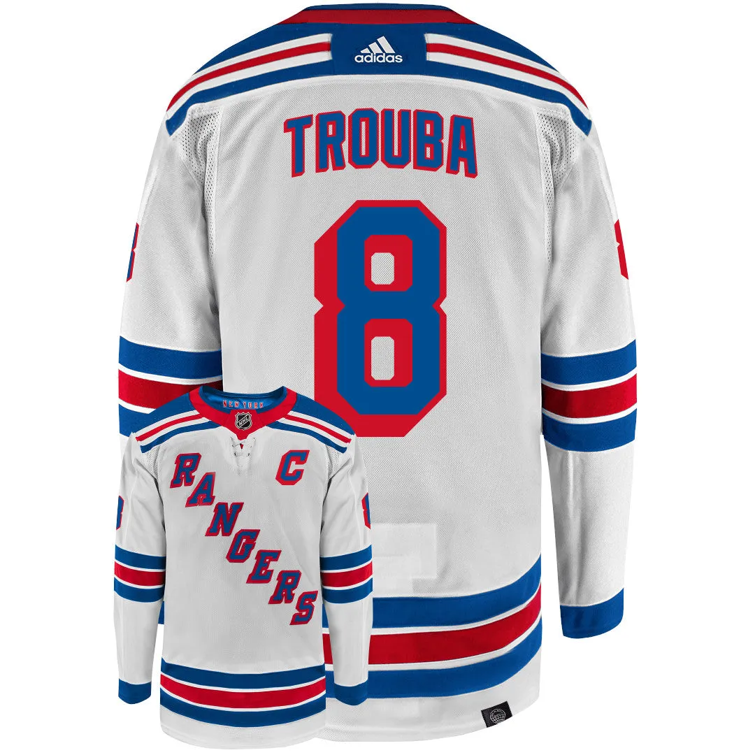 Jacob Trouba New York Rangers Adidas Primegreen Authentic NHL Hockey Jersey     