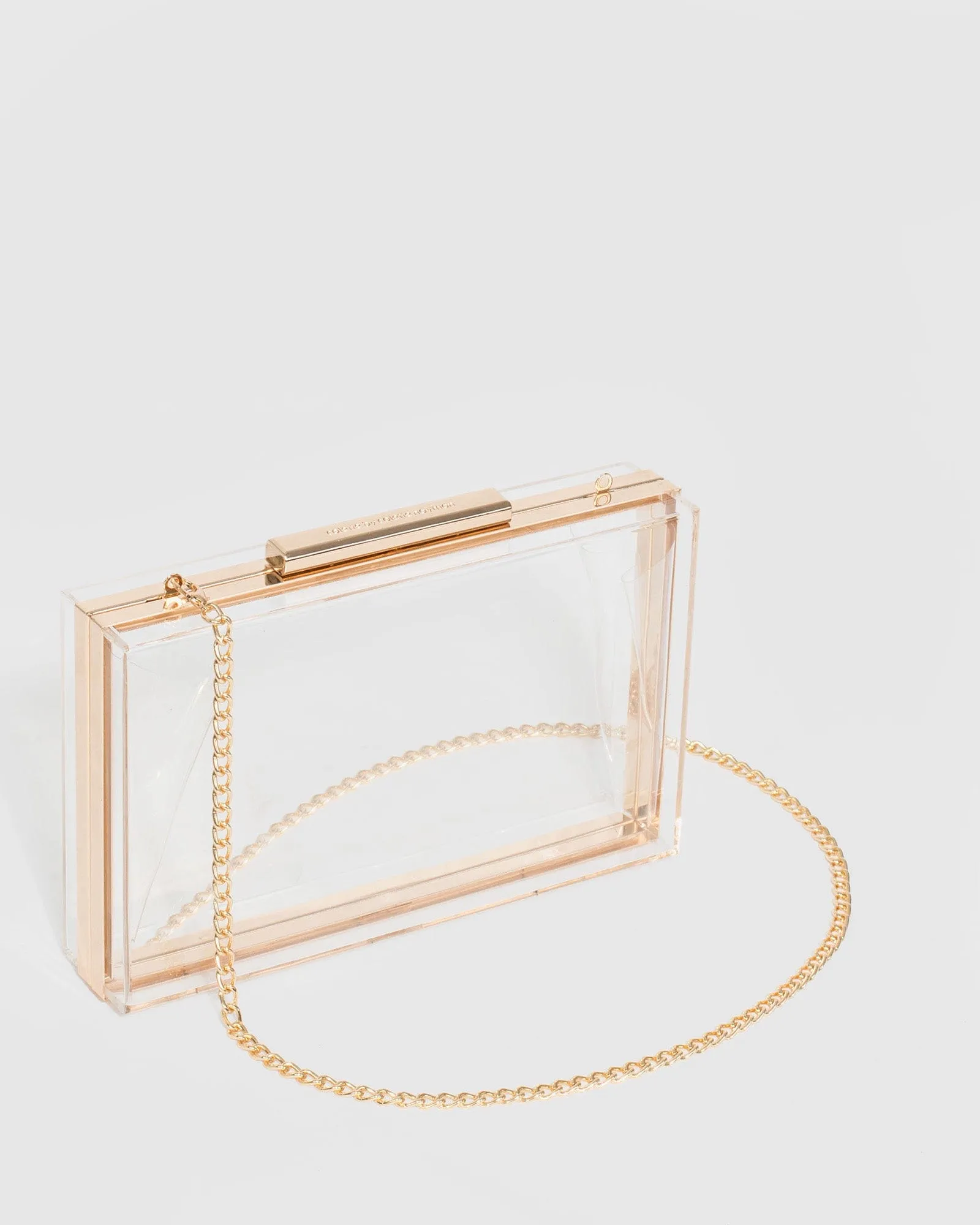 Jaimii Clear Clutch Bag