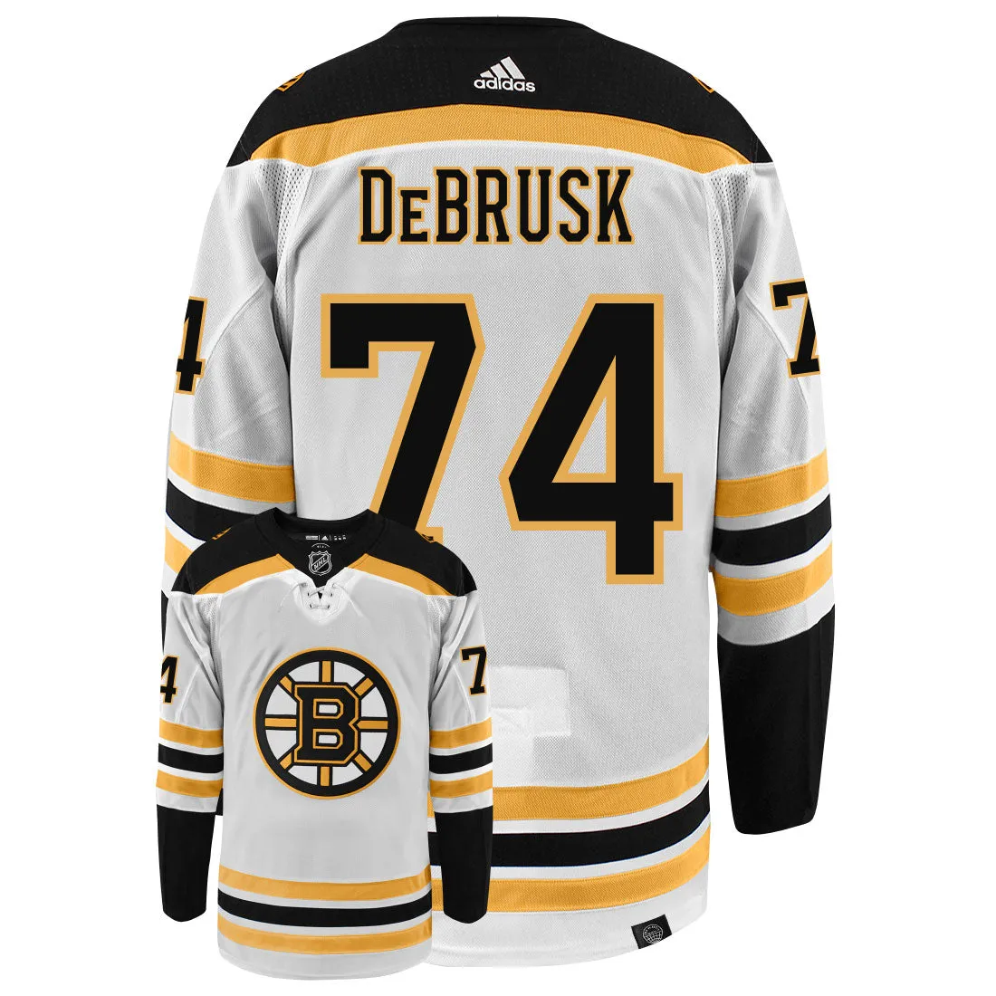 Jake DeBrusk Boston Bruins Adidas Primegreen Authentic NHL Hockey Jersey     