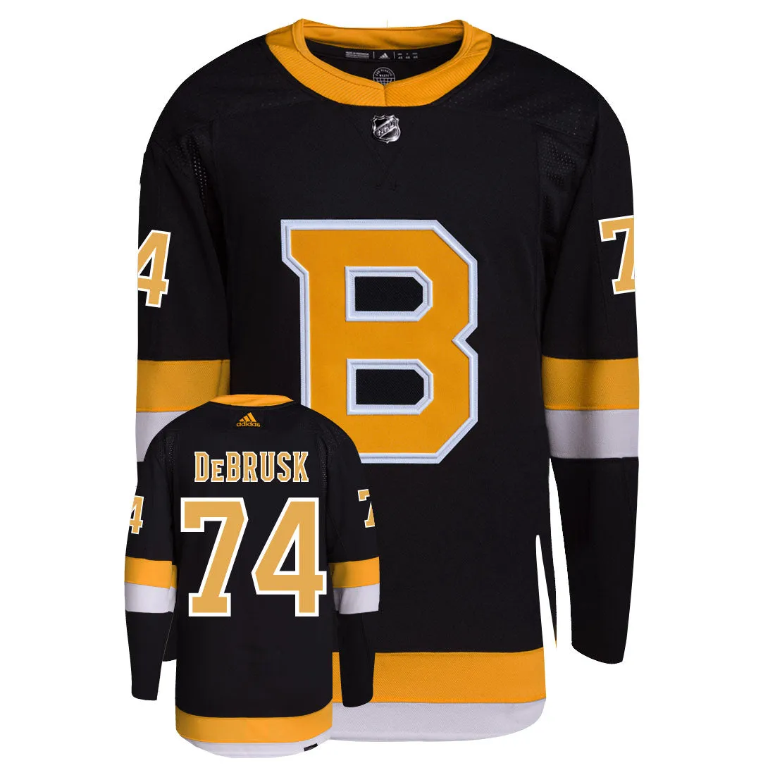 Jake DeBrusk Boston Bruins Adidas Primegreen Authentic NHL Hockey Jersey     