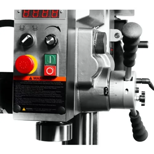 Jet JDPE-20EVSC-PDF 1-1/4" Drilling Capacity Electronic Variable Speed Drill w/ Clutch Speed Change system & Power Down