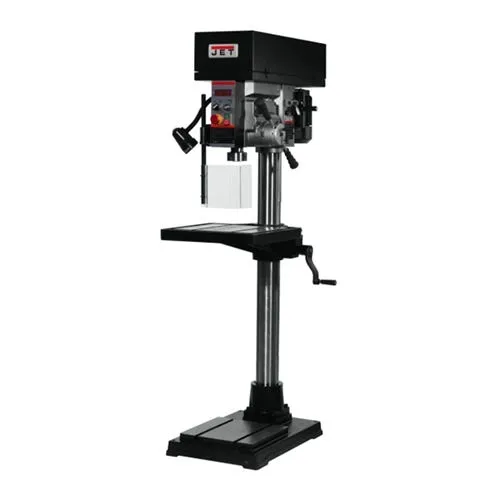 Jet JDPE-20EVSC-PDF 1-1/4" Drilling Capacity Electronic Variable Speed Drill w/ Clutch Speed Change system & Power Down