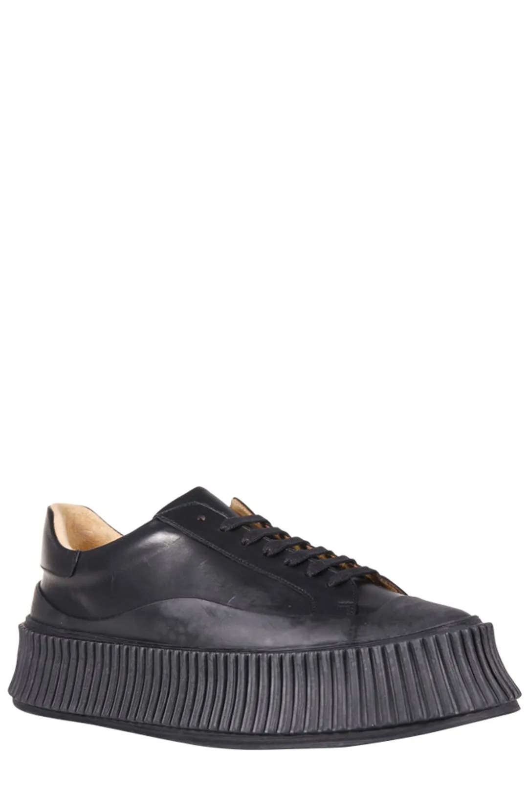 Jil Sander Chunky Ribbed Sole Sneakers