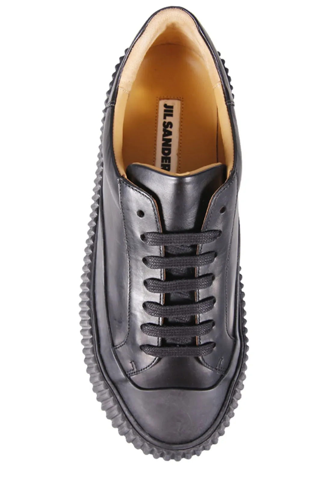 Jil Sander Chunky Ribbed Sole Sneakers