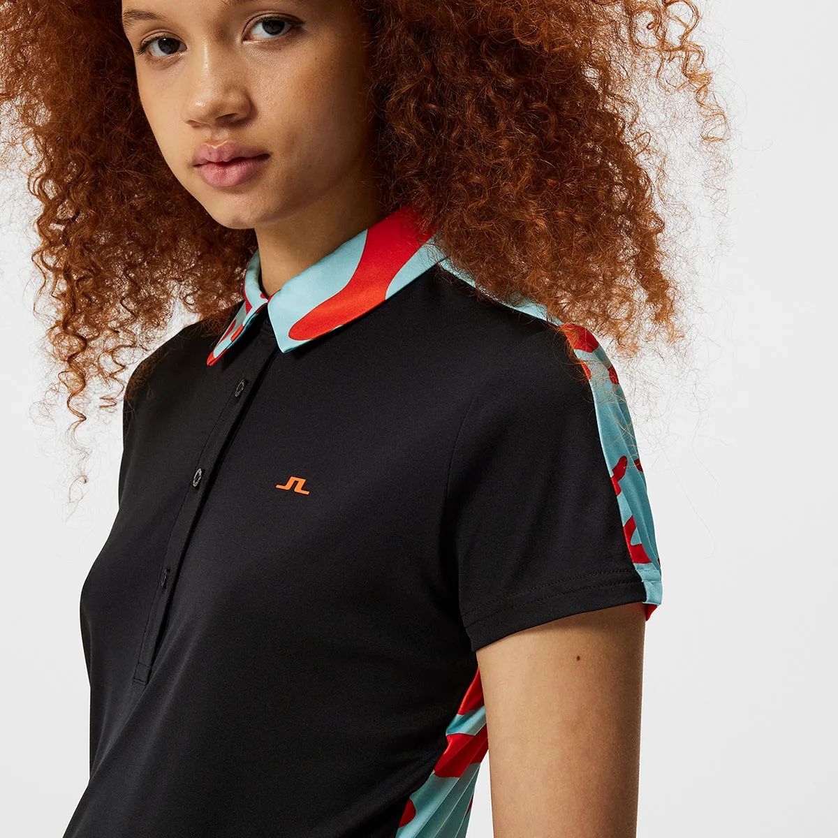 J.Lindeberg Ladies Cara Golf Polo Shirt