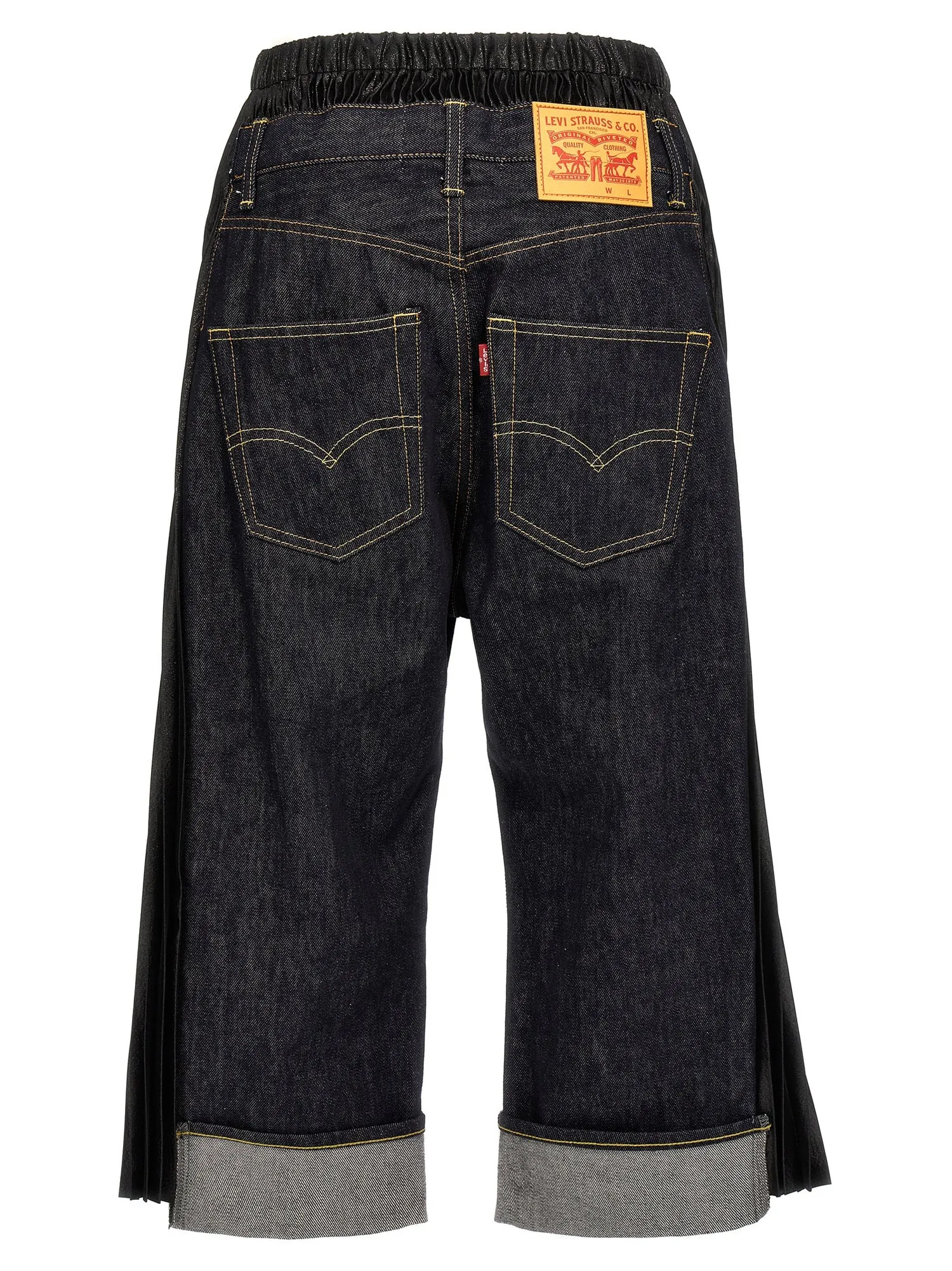 Junya Watanabe    Junya Watanabe Junya Watanabe X Levi's Pleated Insert Jeans