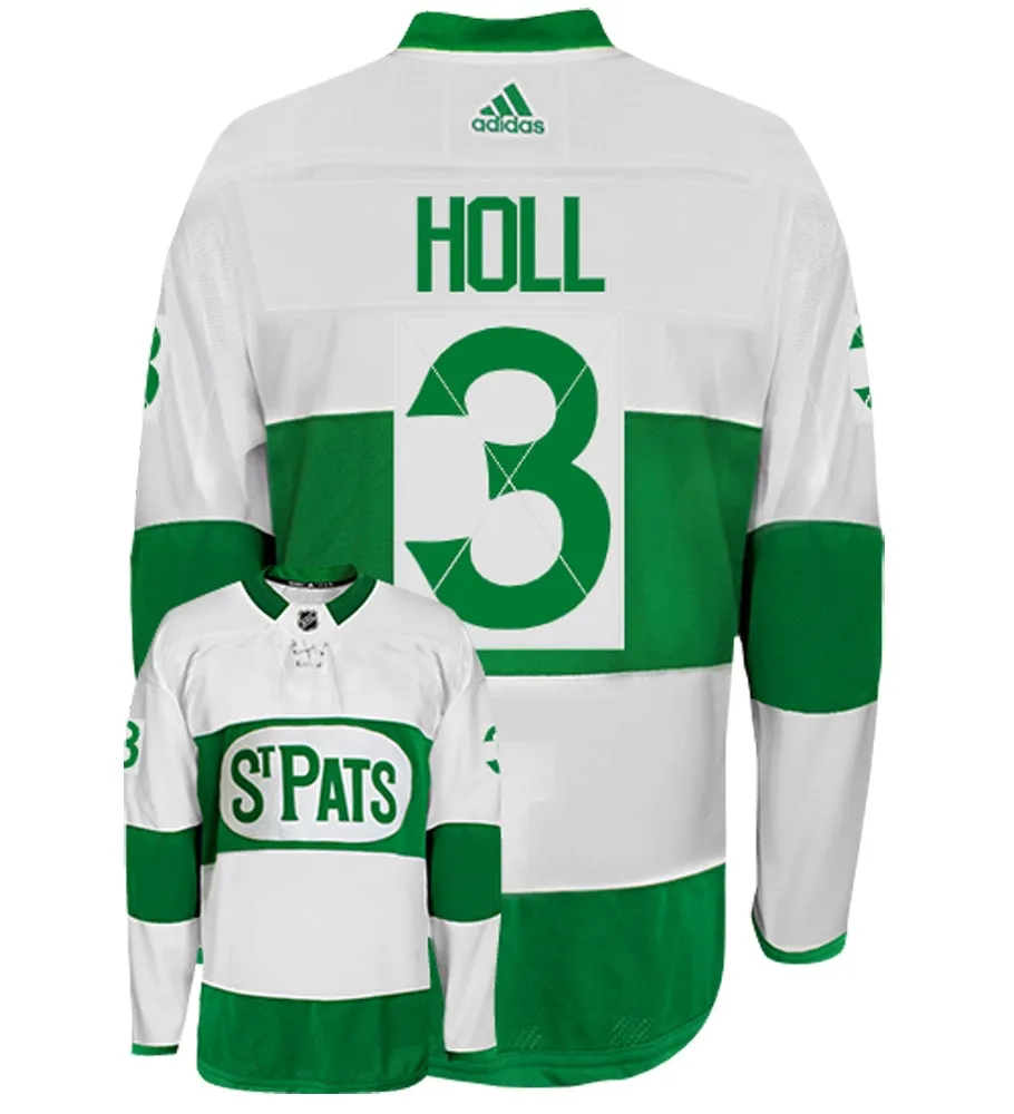 Justin Holl Toronto Maple Leafs St. Pats Adidas Authentic NHL Hockey Jersey     