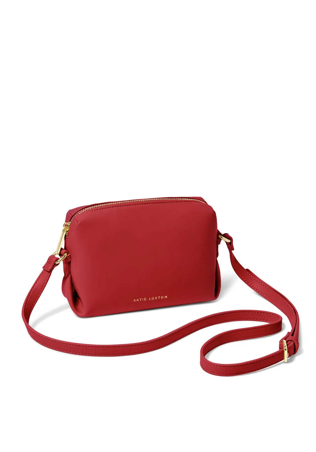 Katie Loxton Lily Crossbody Bag, Garnet Red